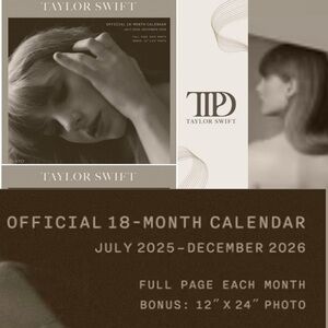 Taylor Swift 2026 Calender